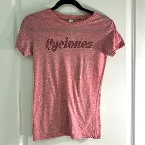 Cyclones rhinestone tee
